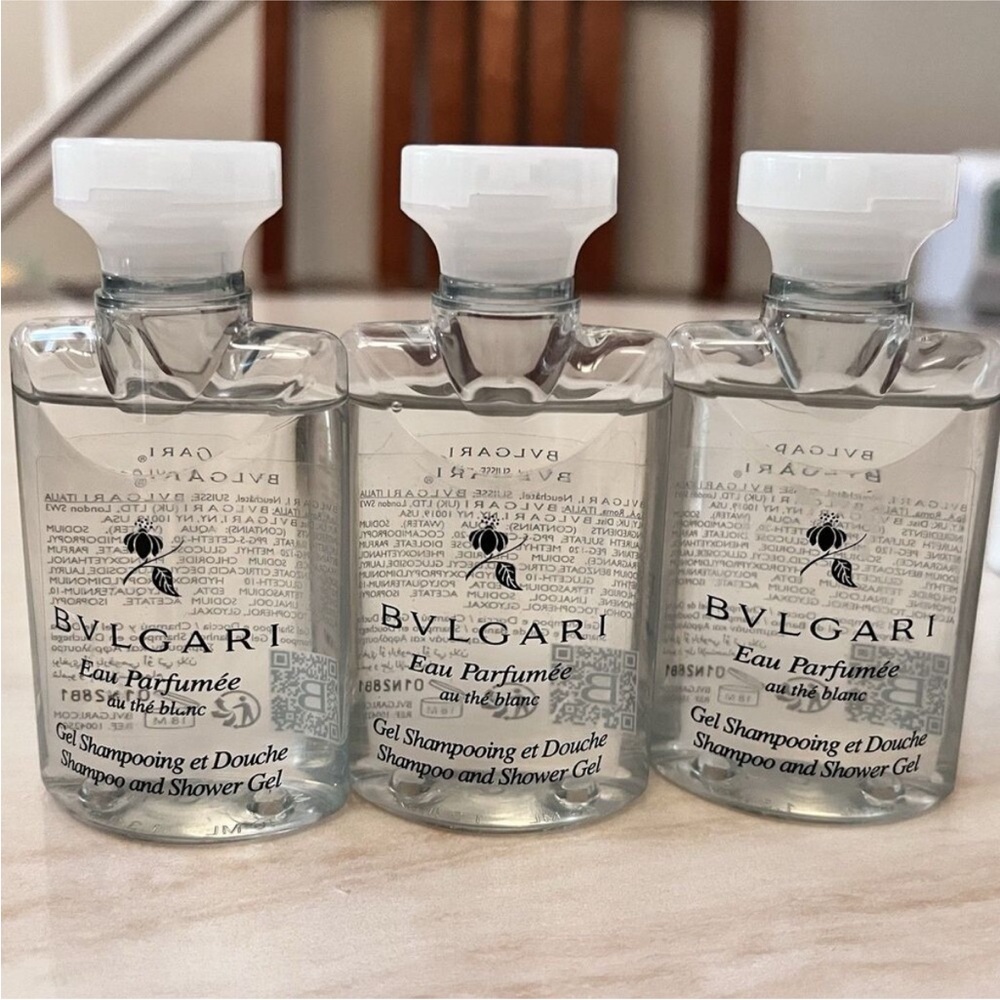 BOGO Bvlgari Eau Parfumée au thé blanc Shampoo & Shower Gel